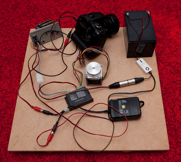 12V power setup for my dolly proto